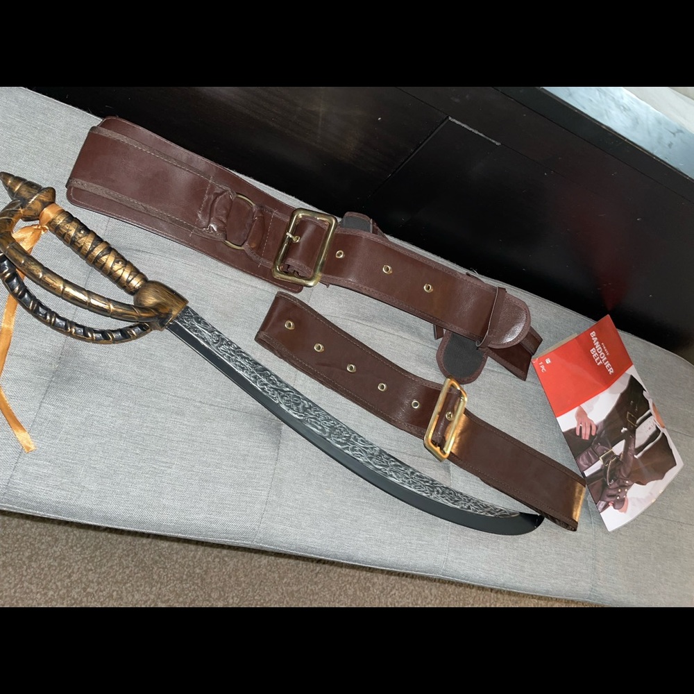 Pirate Belt & Sword
